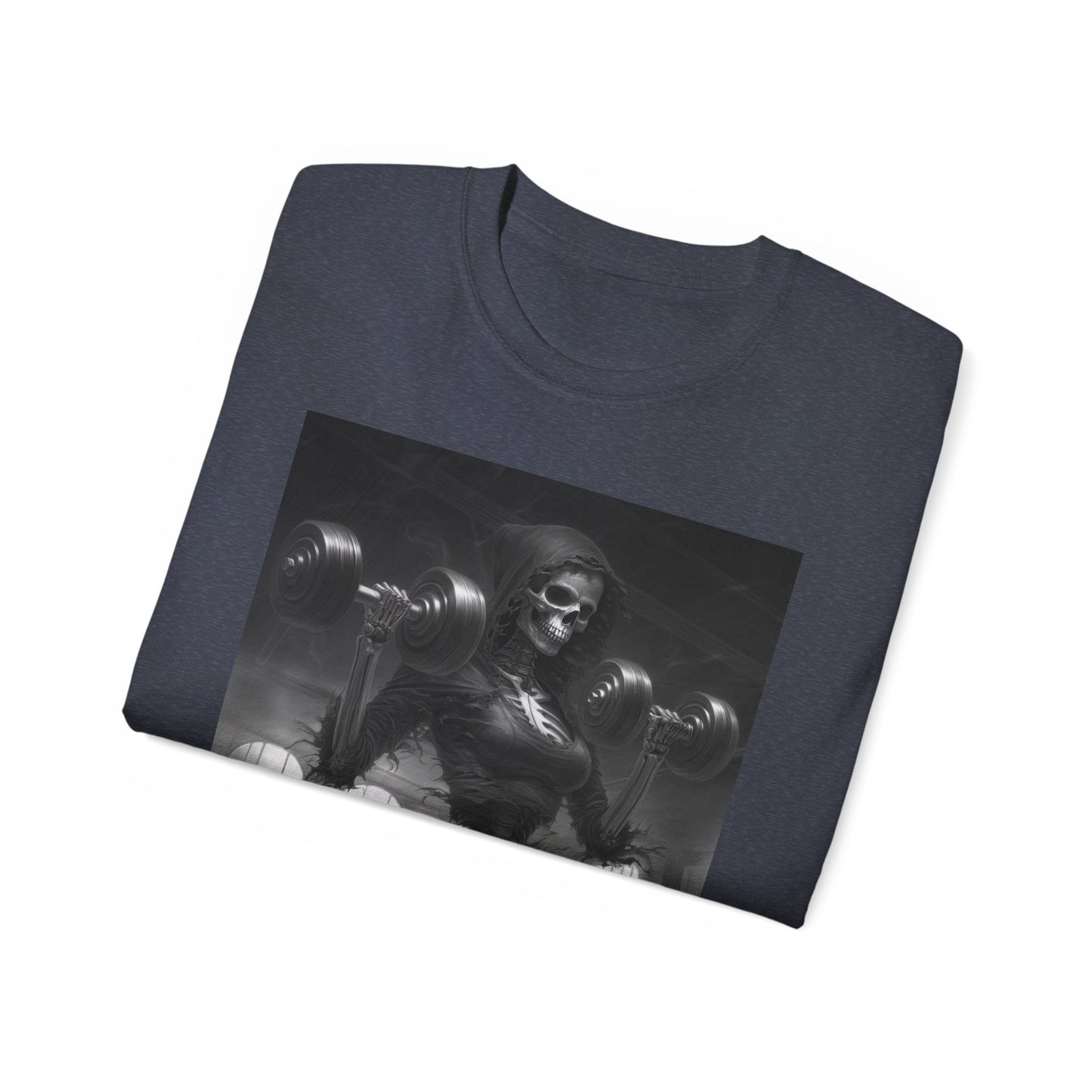 Skeleton Weightlifting Tee