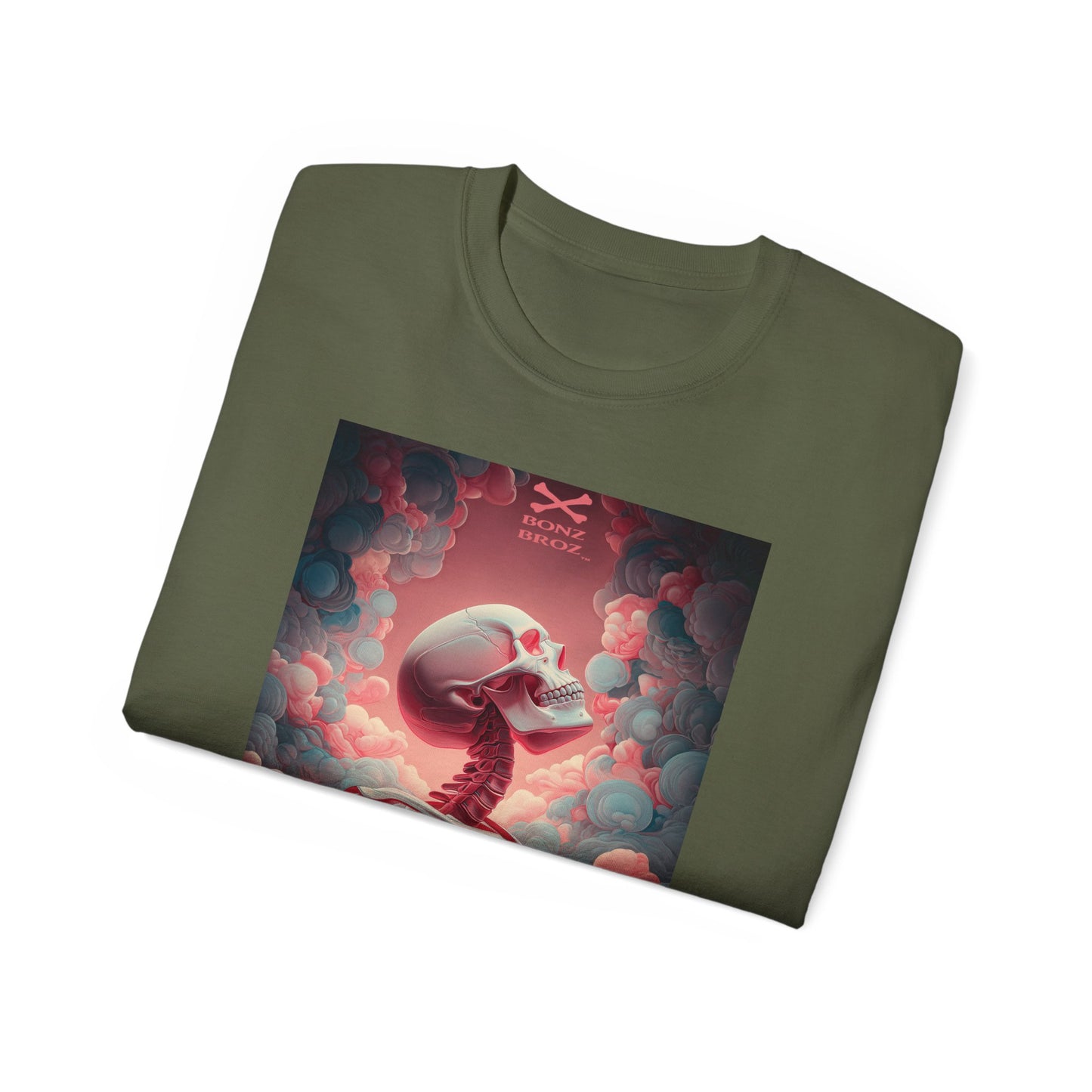 Pink Skeleton Unisex Tee