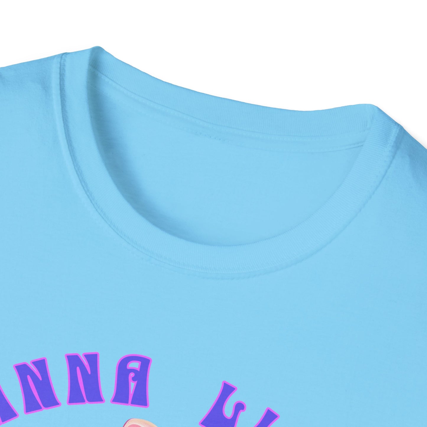 Wanna Lick - Psych!!! Unisex Softstyle T-Shirt