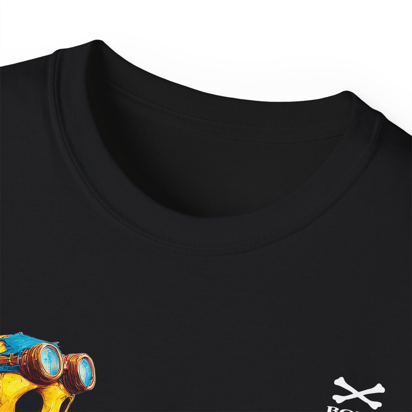 Skeleton Reading Book Tee
