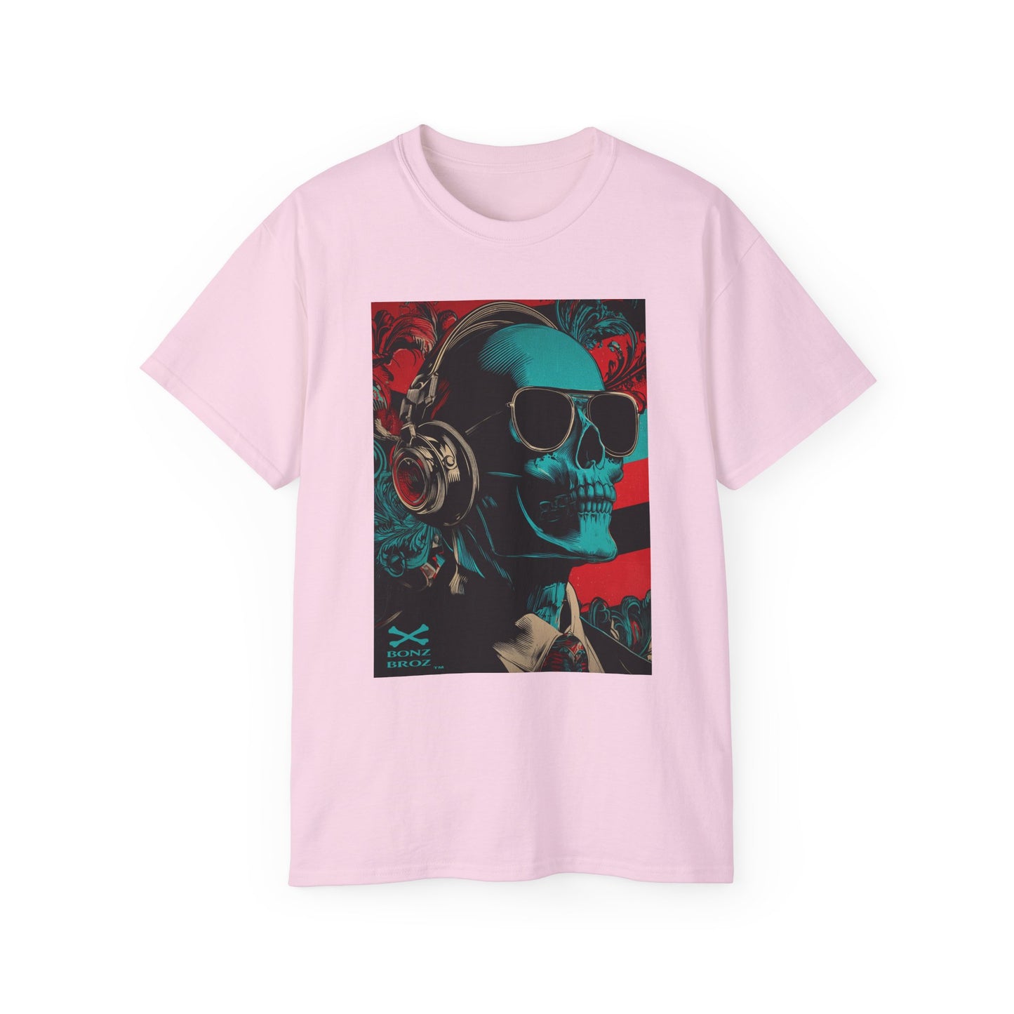 Skull Headphones Tee