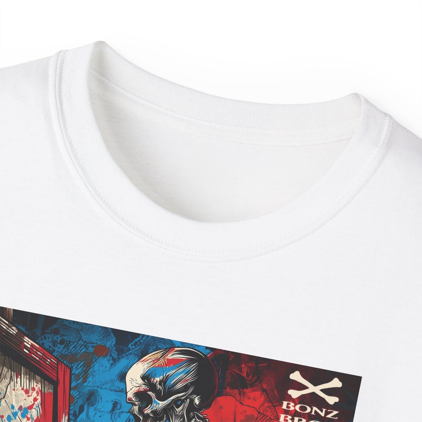 Skeleton Artist Graphic Tee
