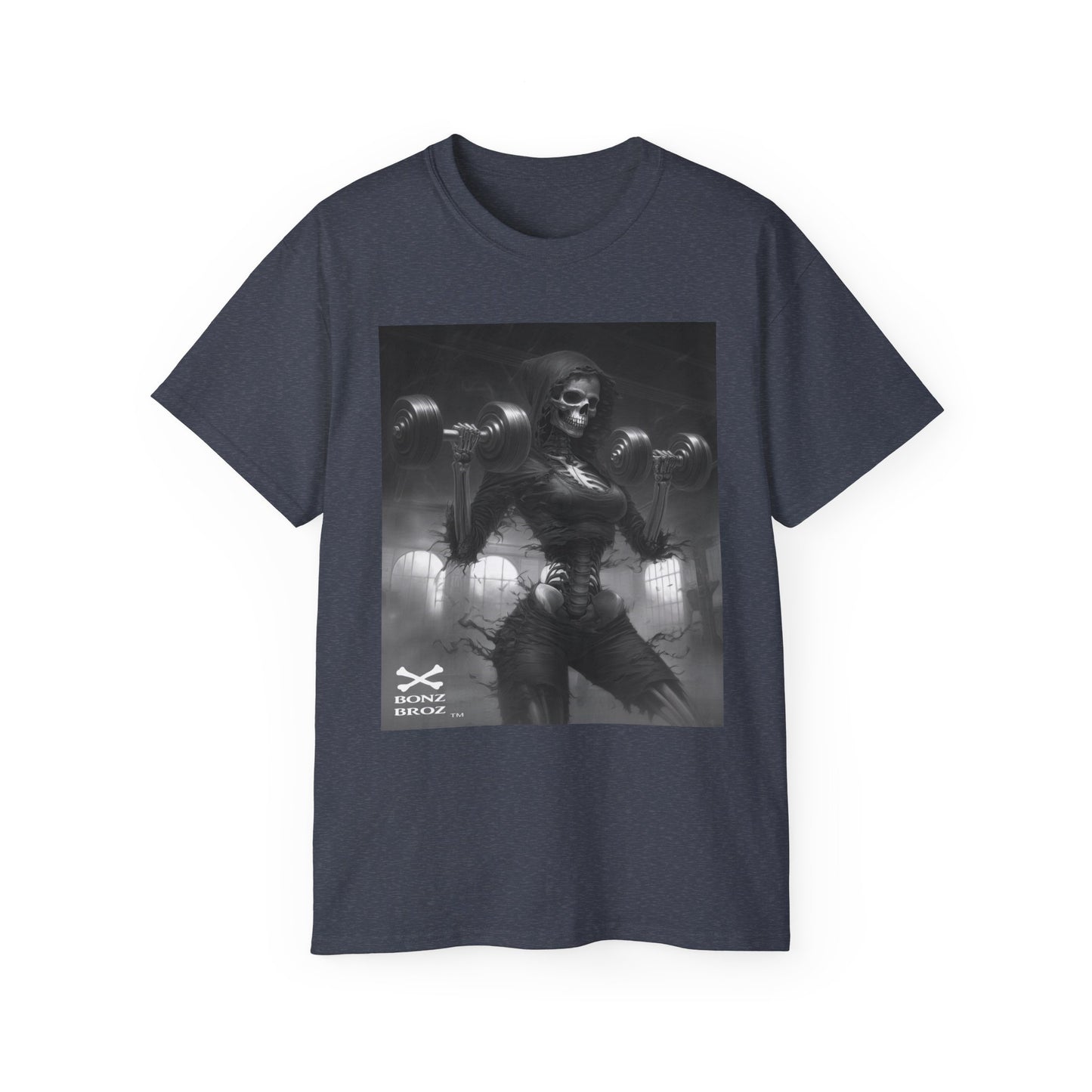 Skeleton Weightlifting Tee