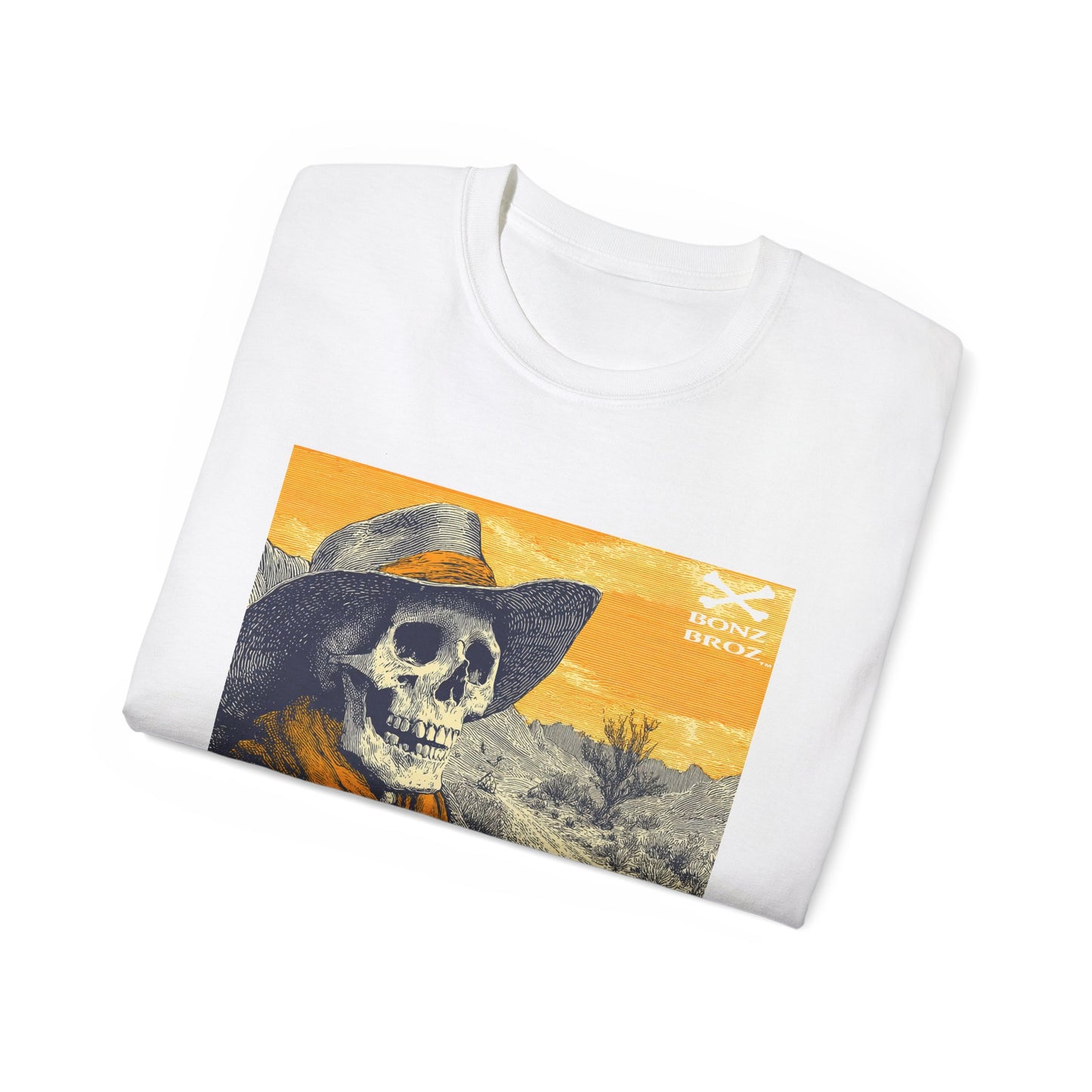 Skeleton Cowboy Tee Shirt
