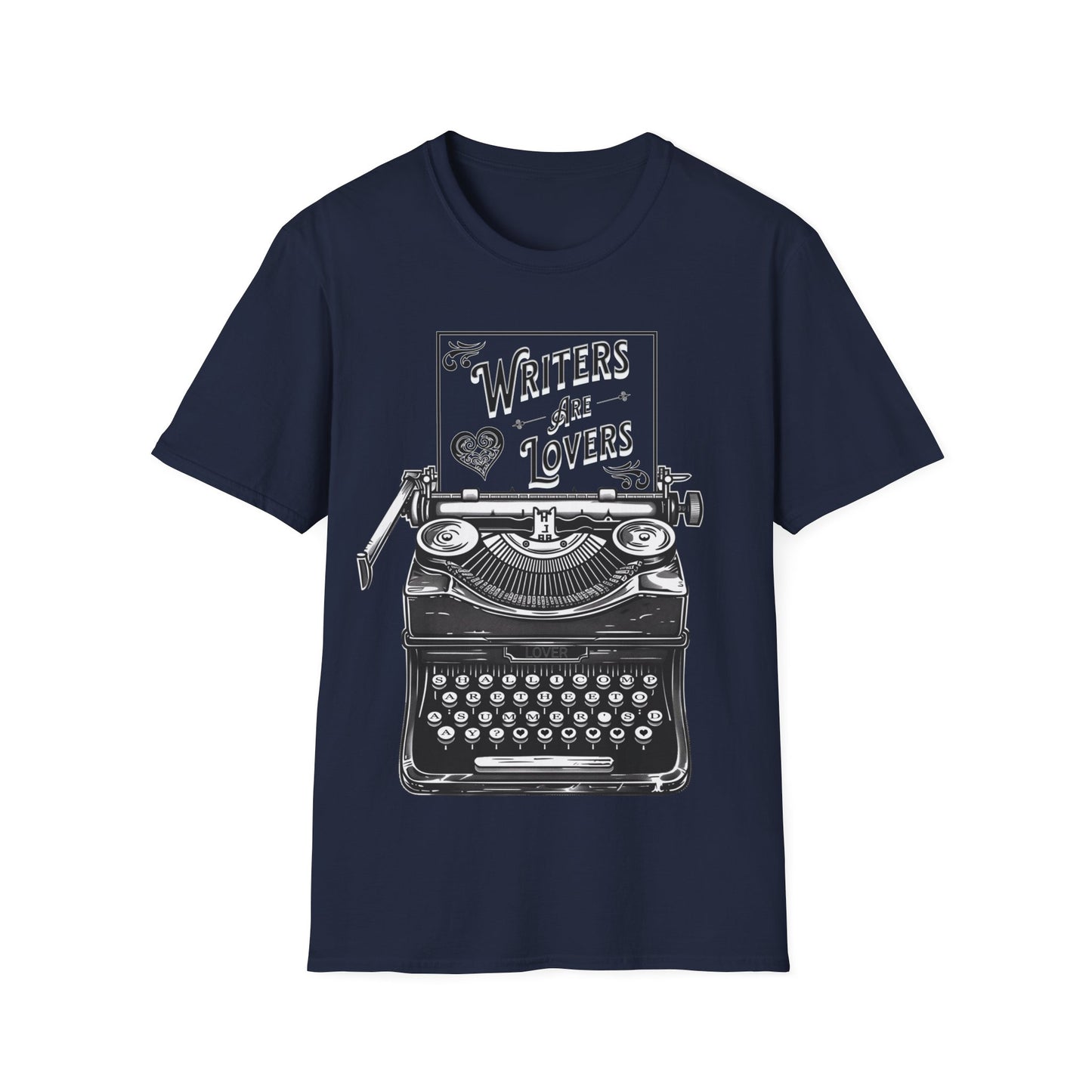 Writers are Lovers Unisex Softstyle T-Shirt