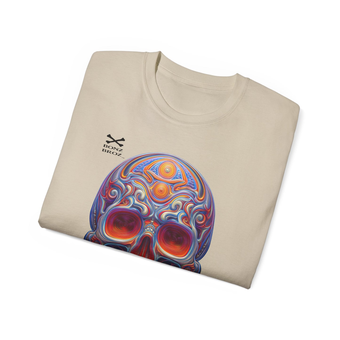 Colorful Skull Unisex Tee