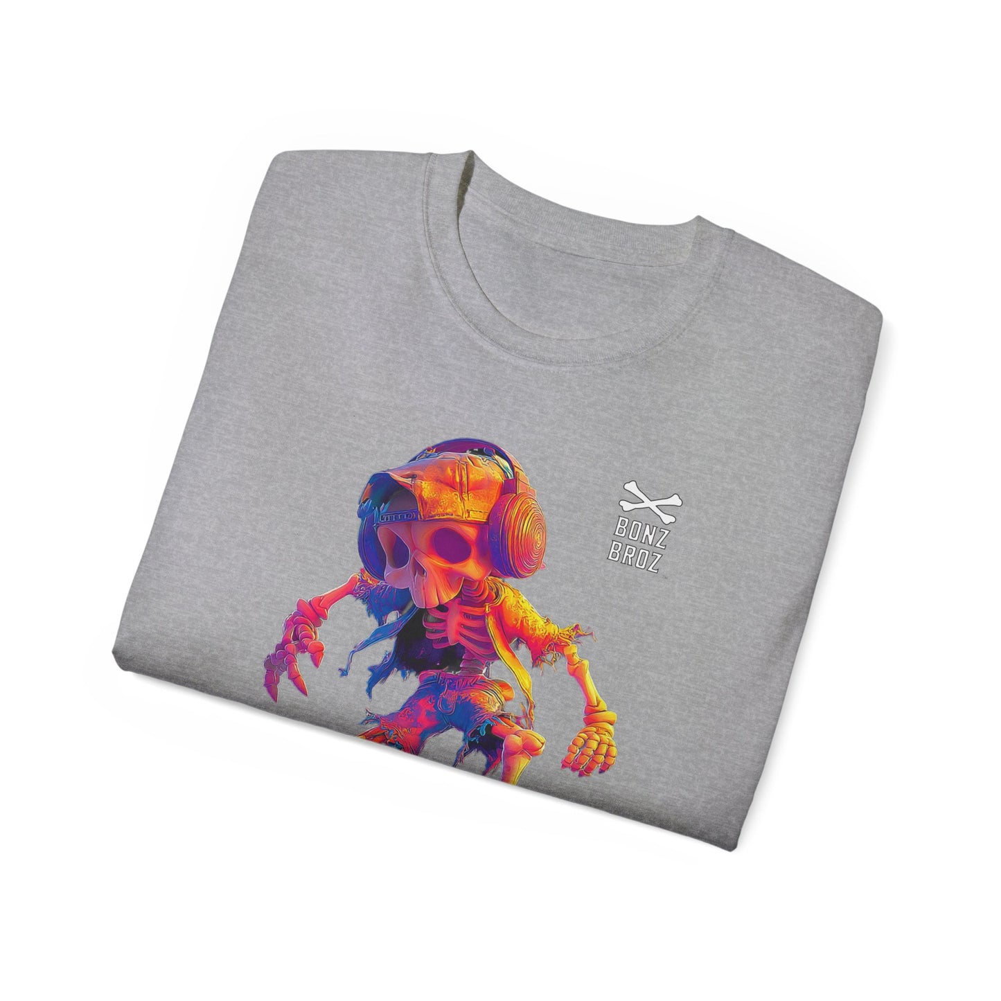 Skateboard Skeleton Unisex Tee