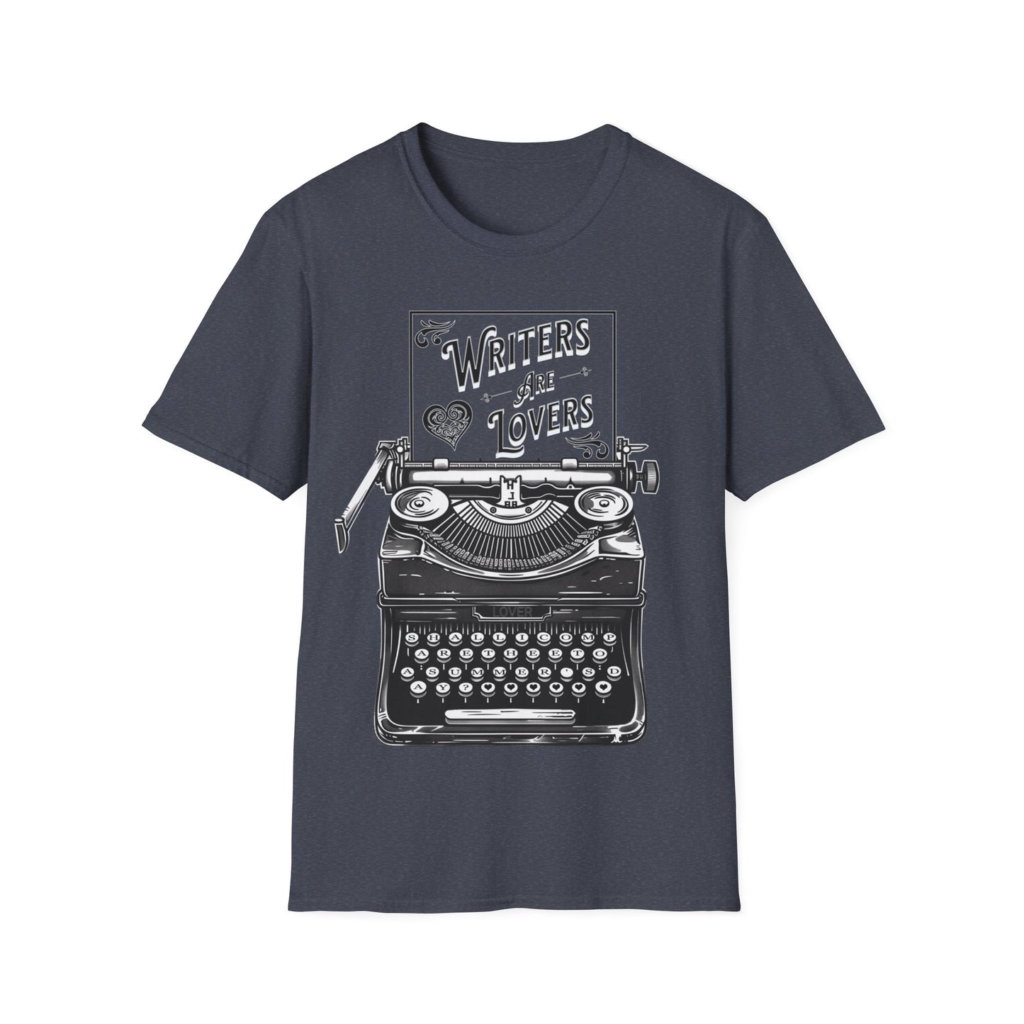Writers are Lovers Unisex Softstyle T-Shirt