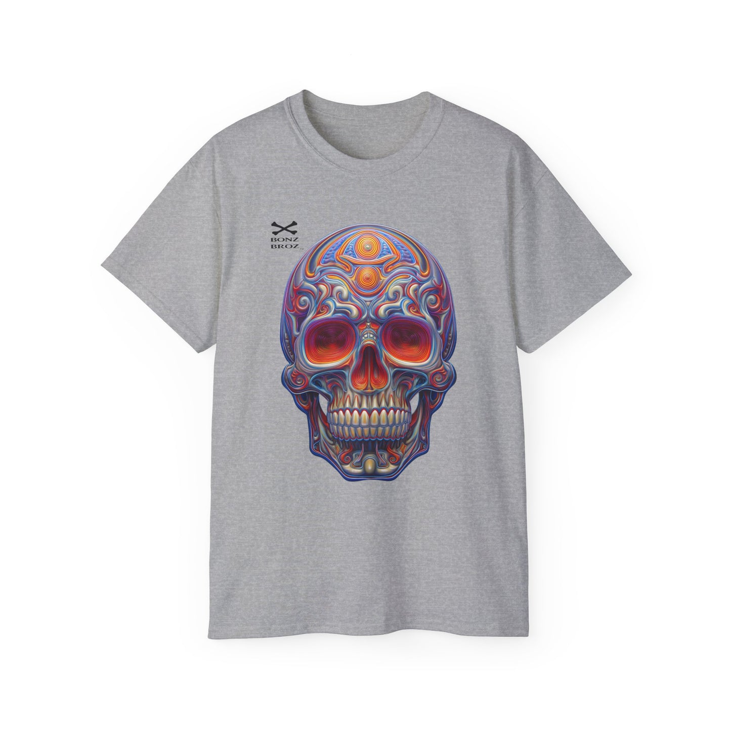 Colorful Skull Unisex Tee