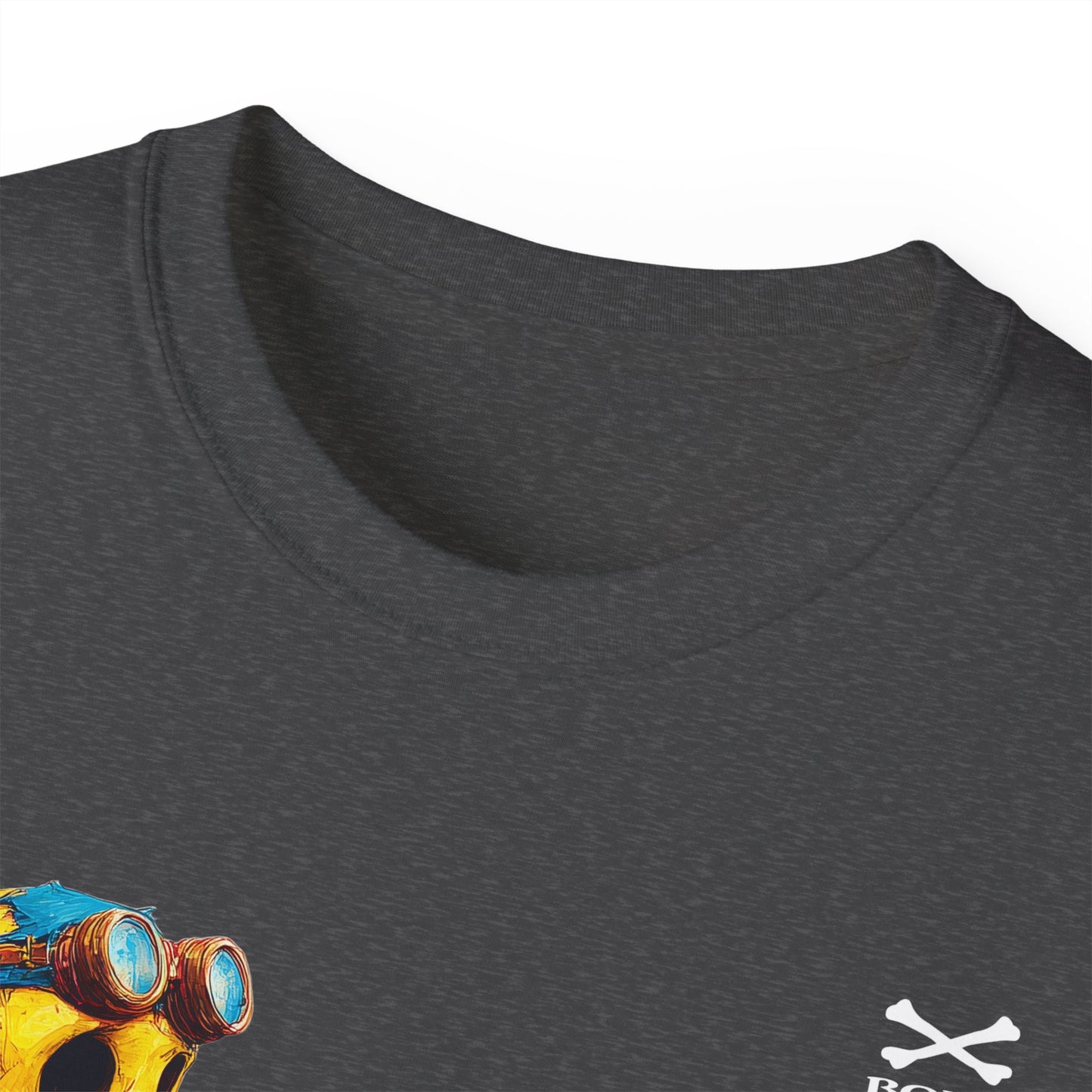 Skeleton Reading Book Tee