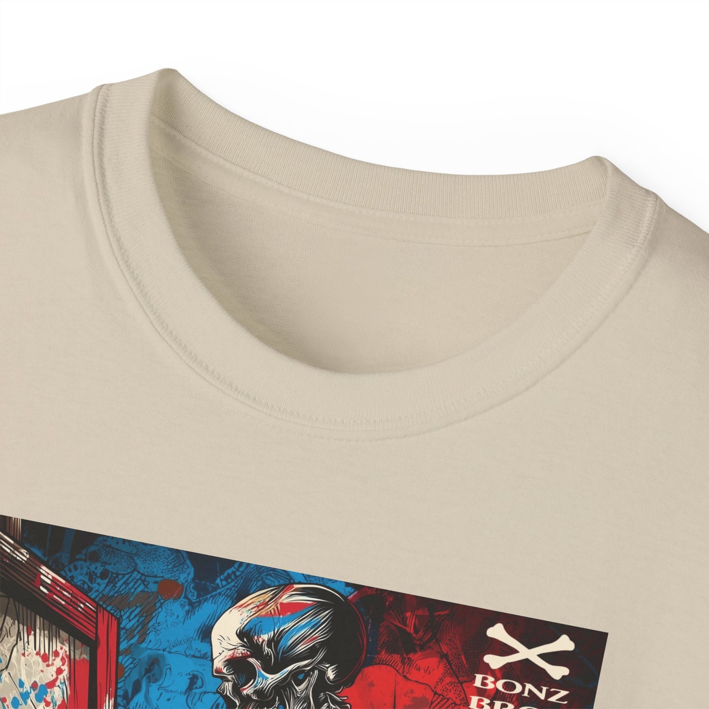 Skeleton Artist Graphic Tee
