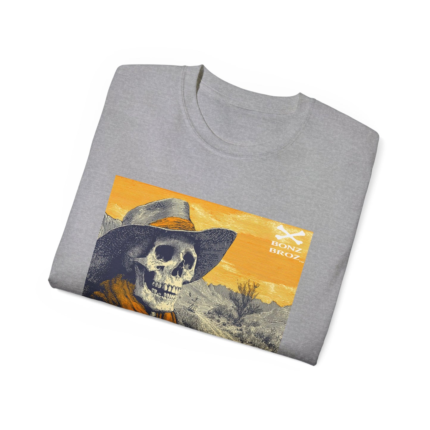 Skeleton Cowboy Tee Shirt