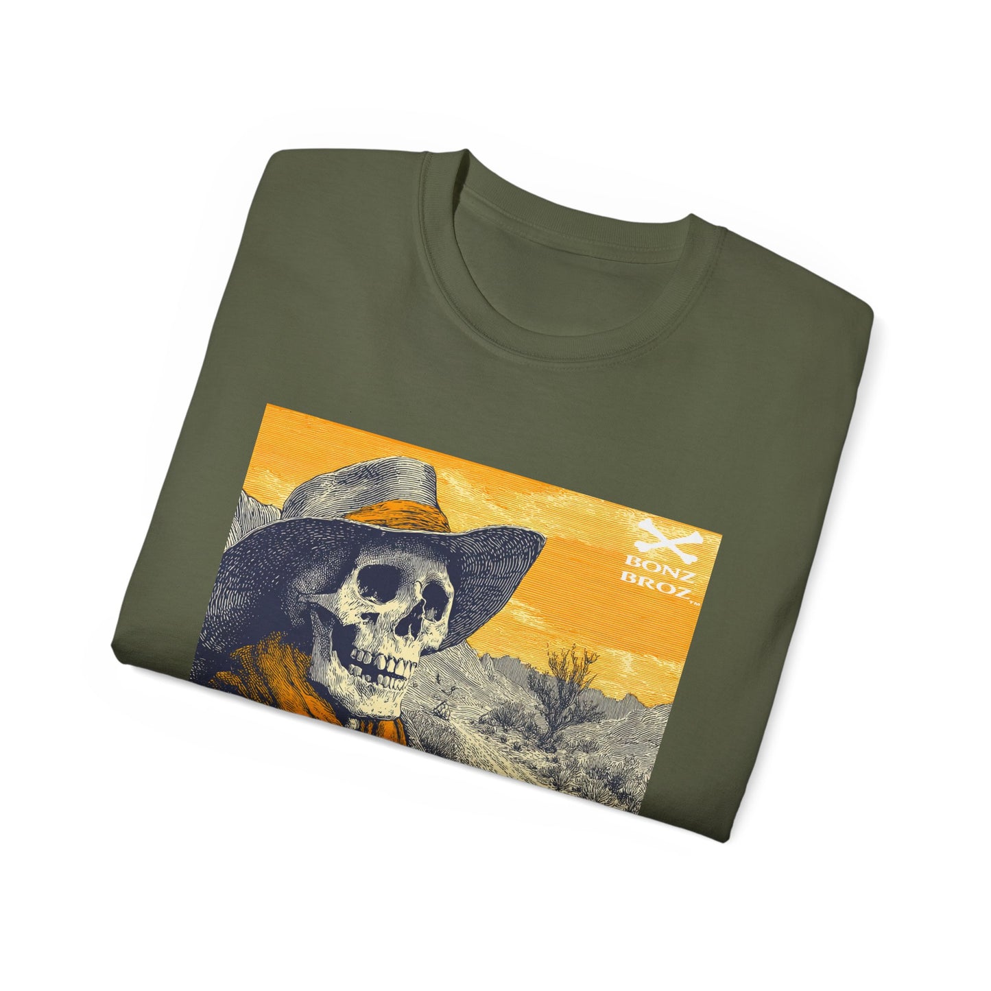 Skeleton Cowboy Tee Shirt