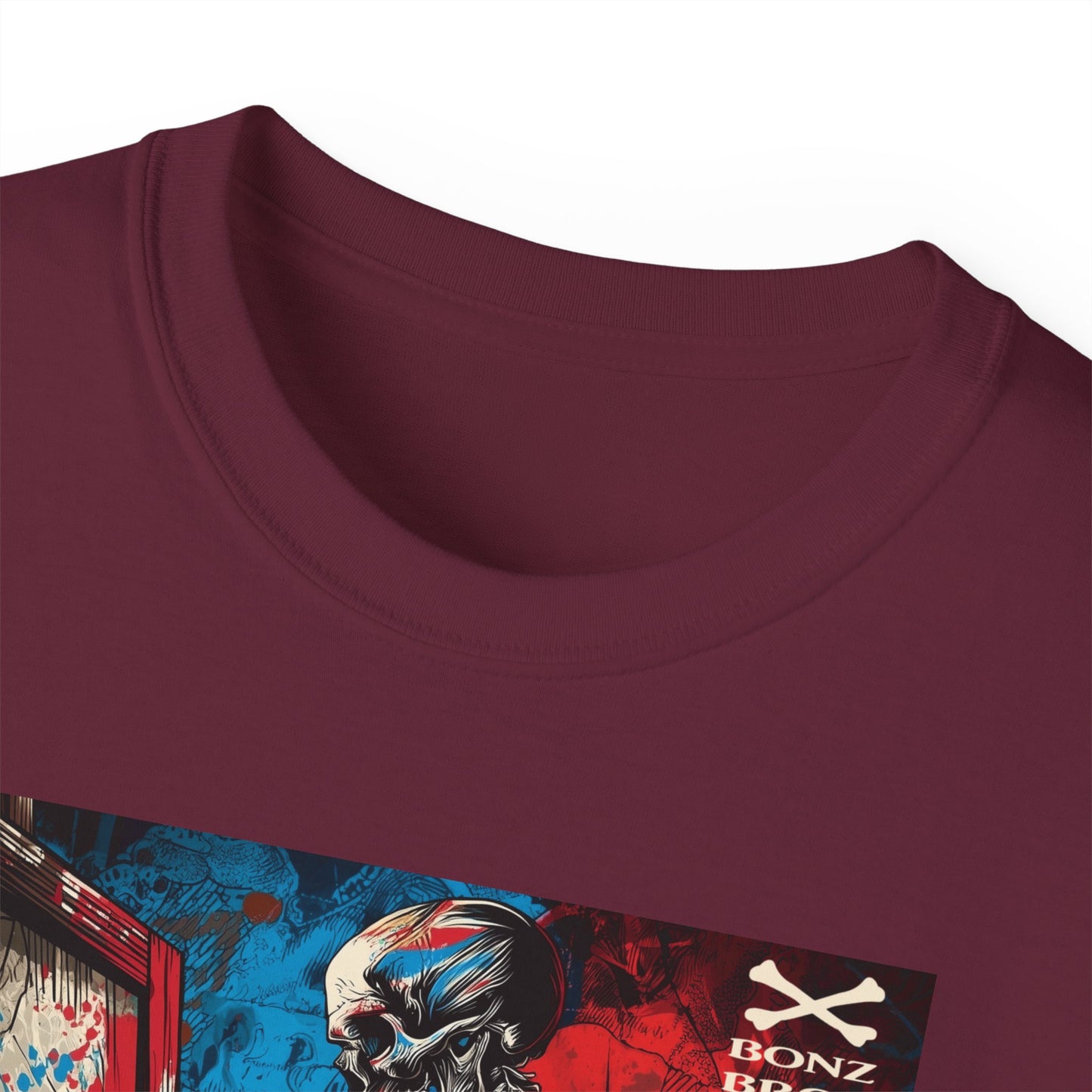 Skeleton Artist Graphic Tee