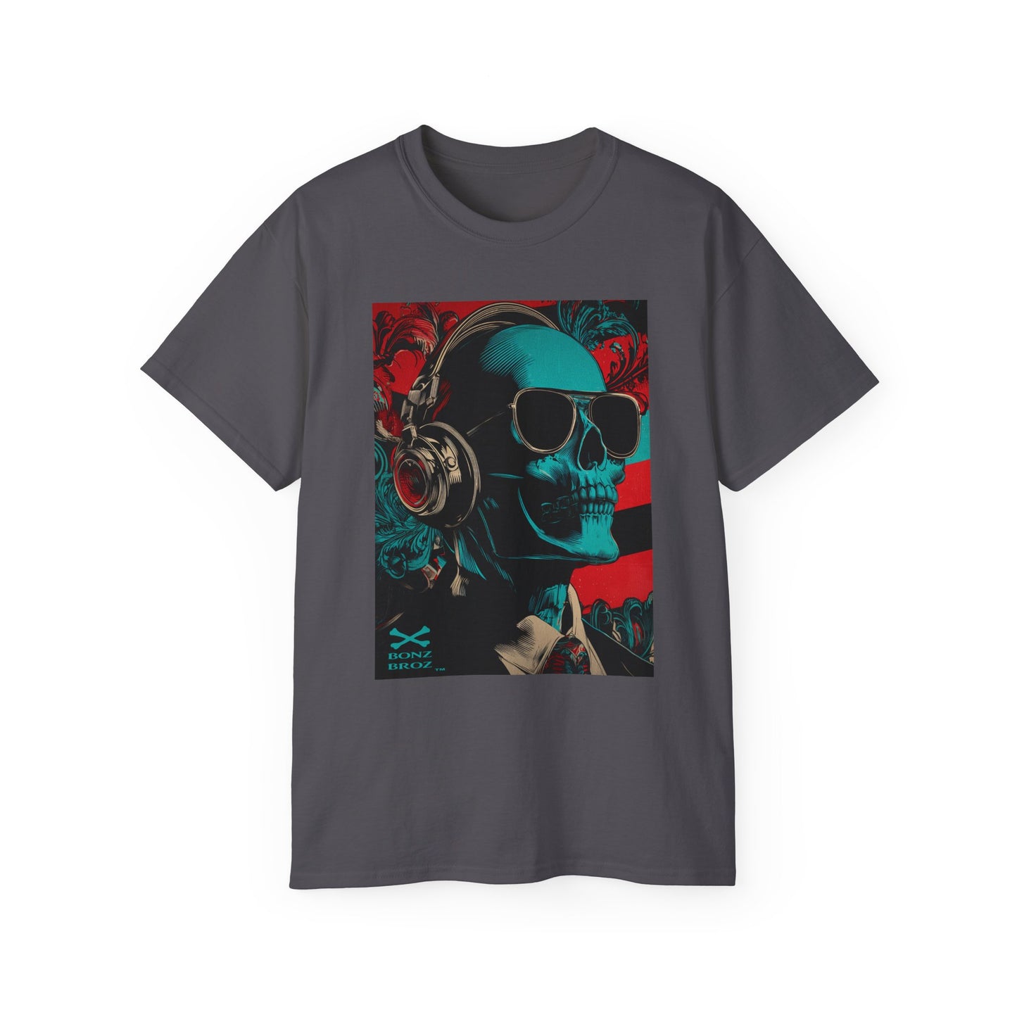 Skull Headphones Tee