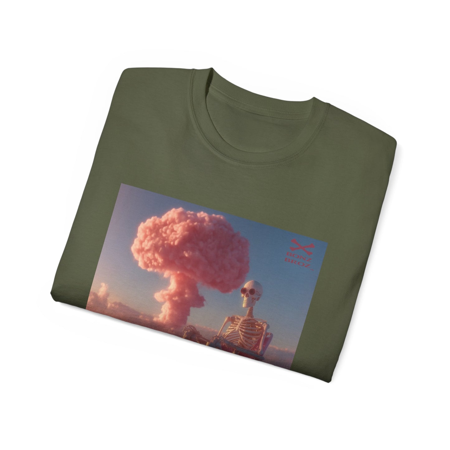 Skeleton Nuclear Cloud Tee