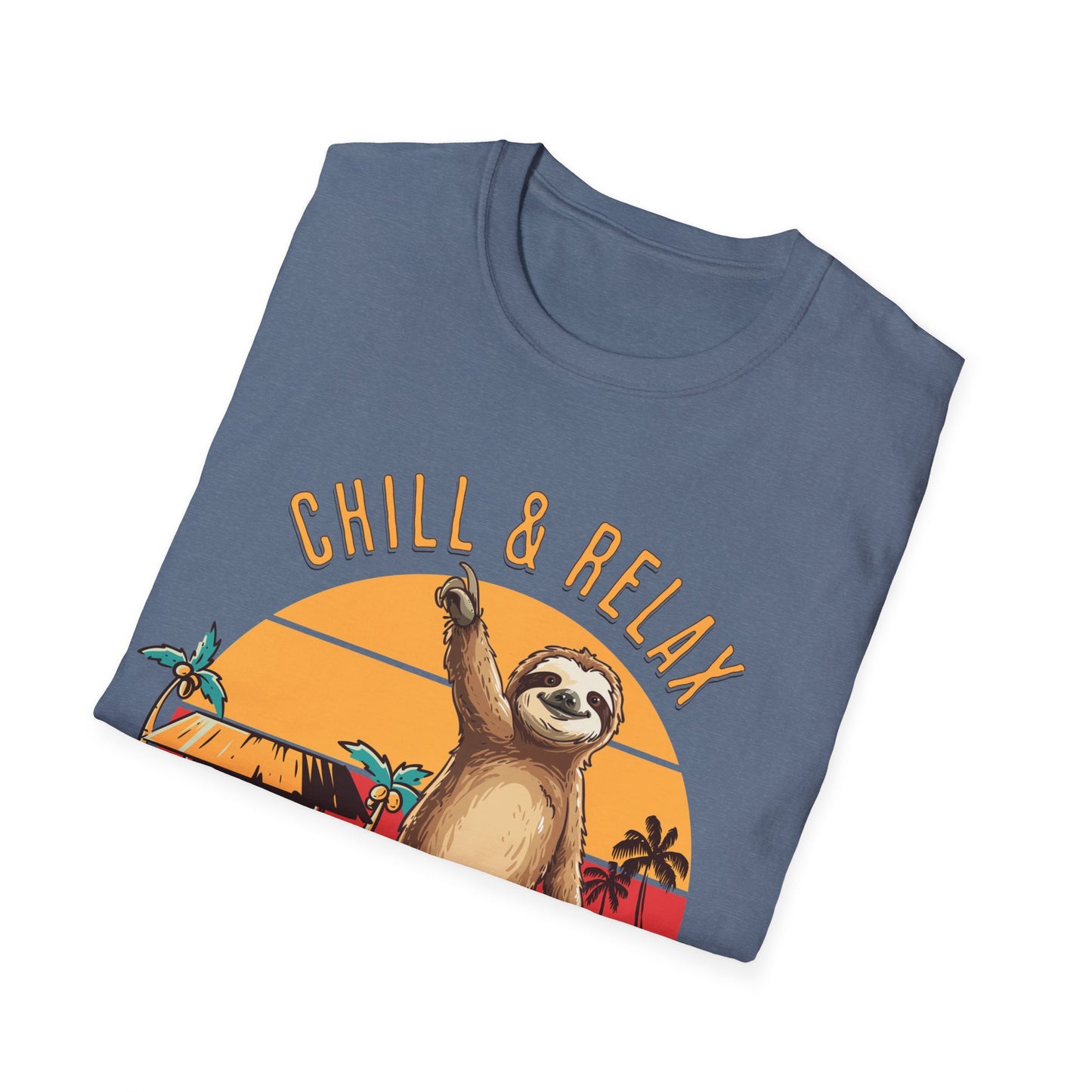 Chill and Relax Summer Unisex Softstyle T-Shirt