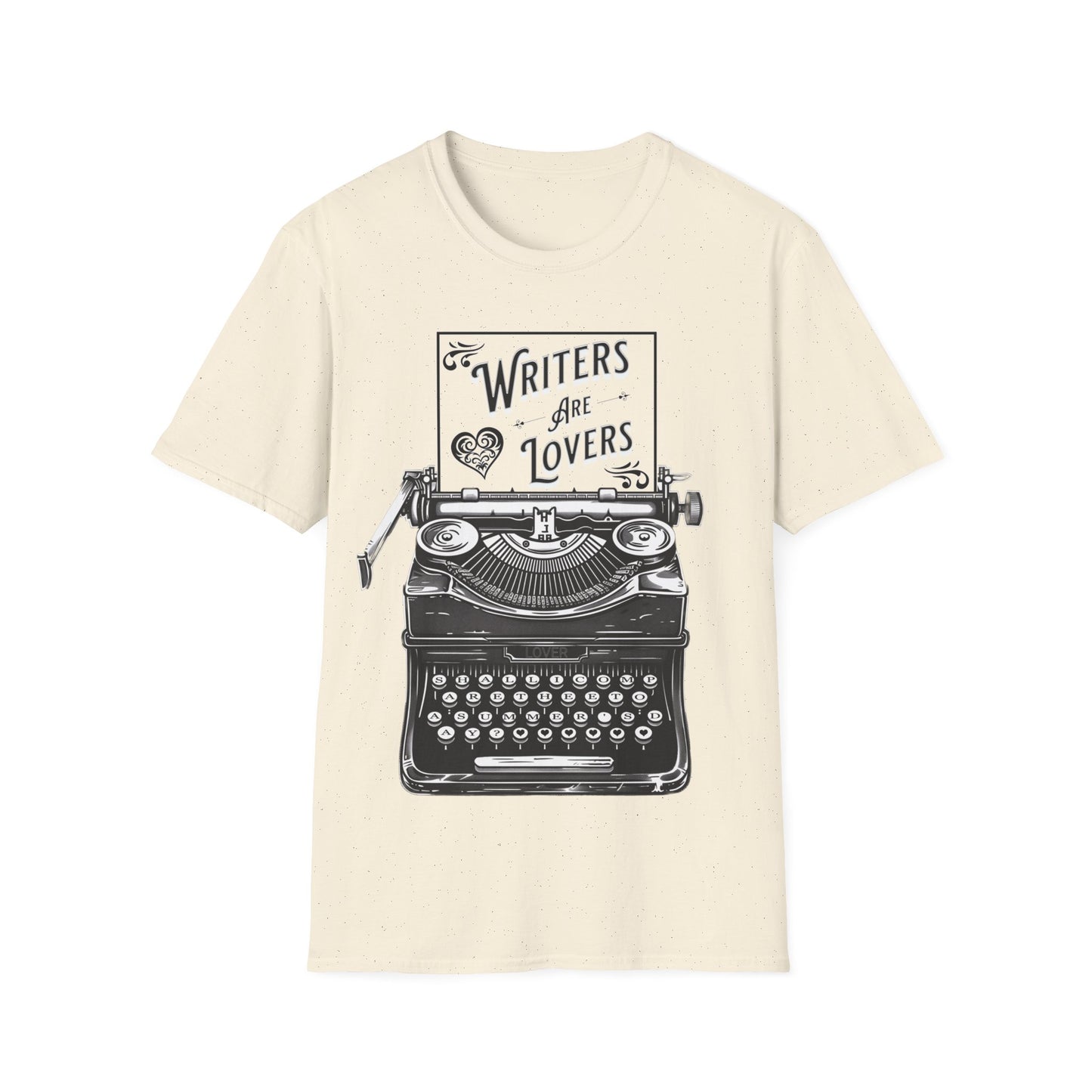 Writers are Lovers Unisex Softstyle T-Shirt