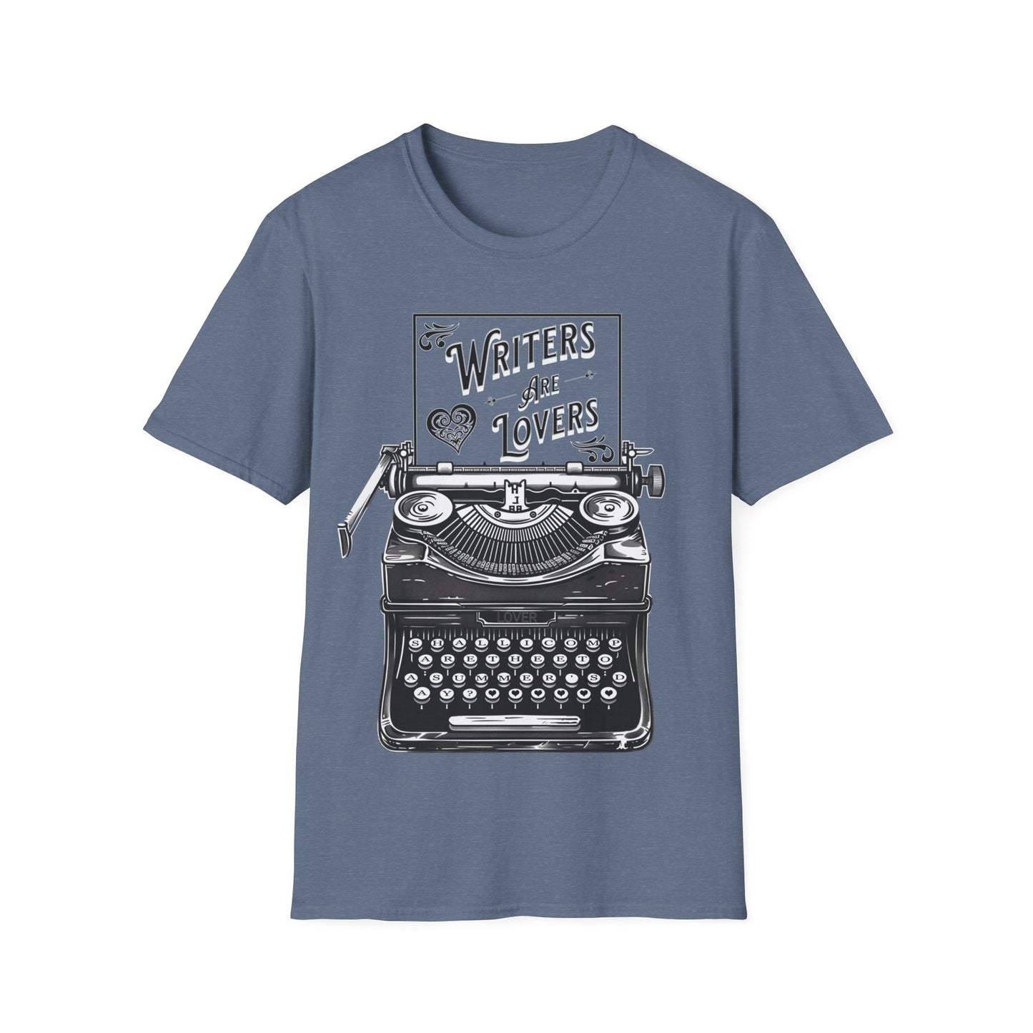 Writers are Lovers Unisex Softstyle T-Shirt