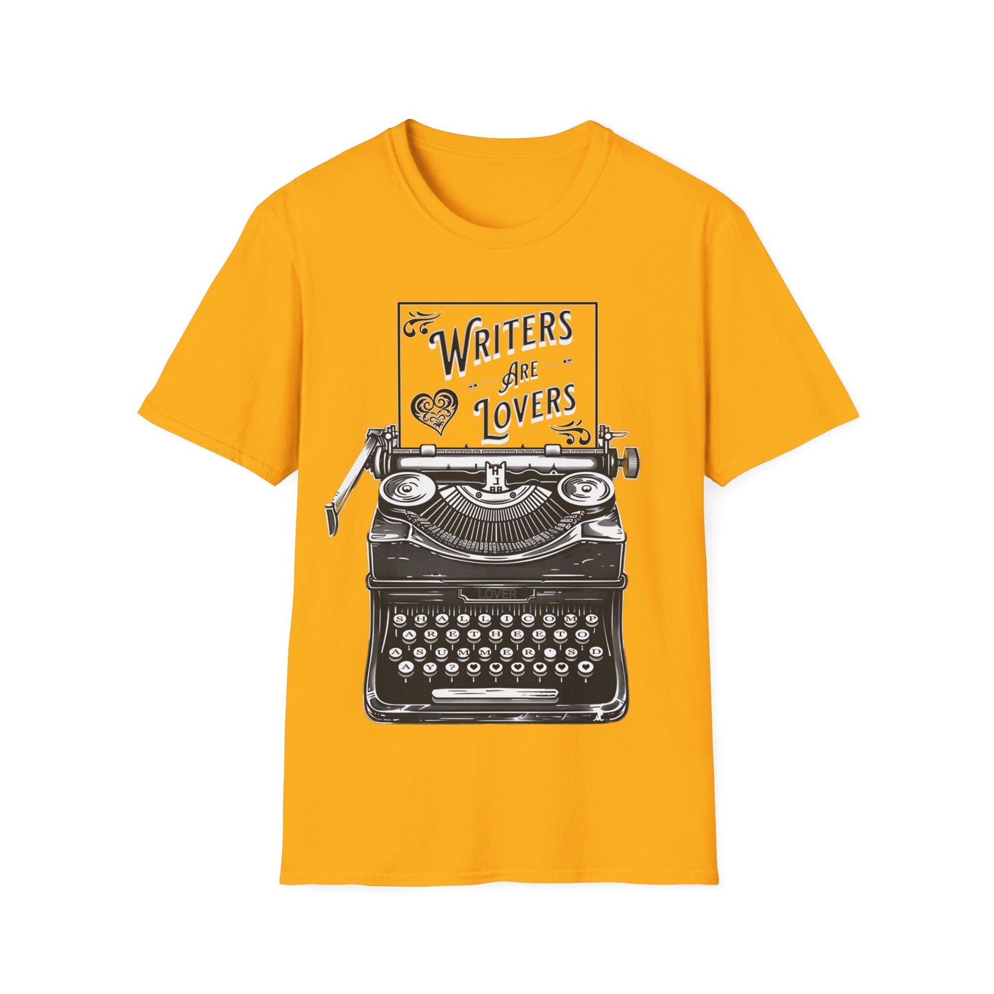 Writers are Lovers Unisex Softstyle T-Shirt