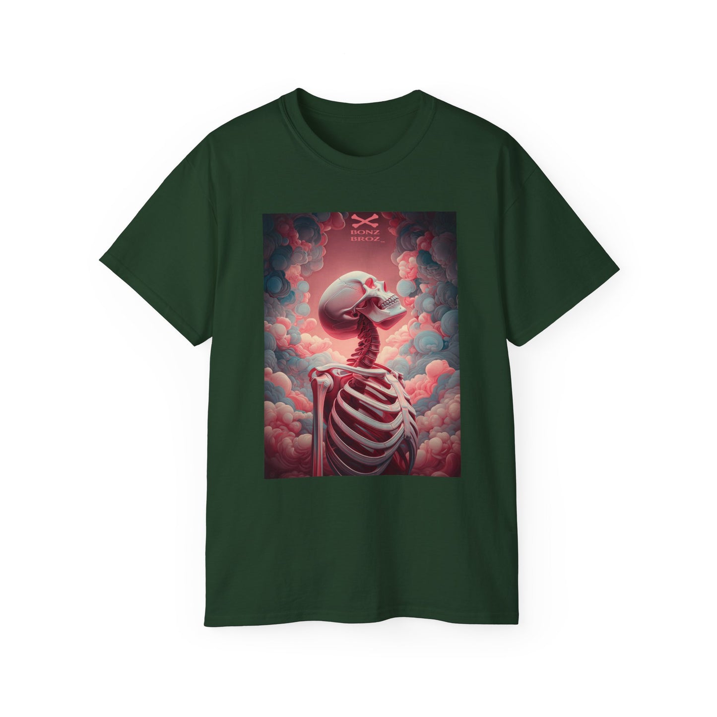 Pink Skeleton Unisex Tee