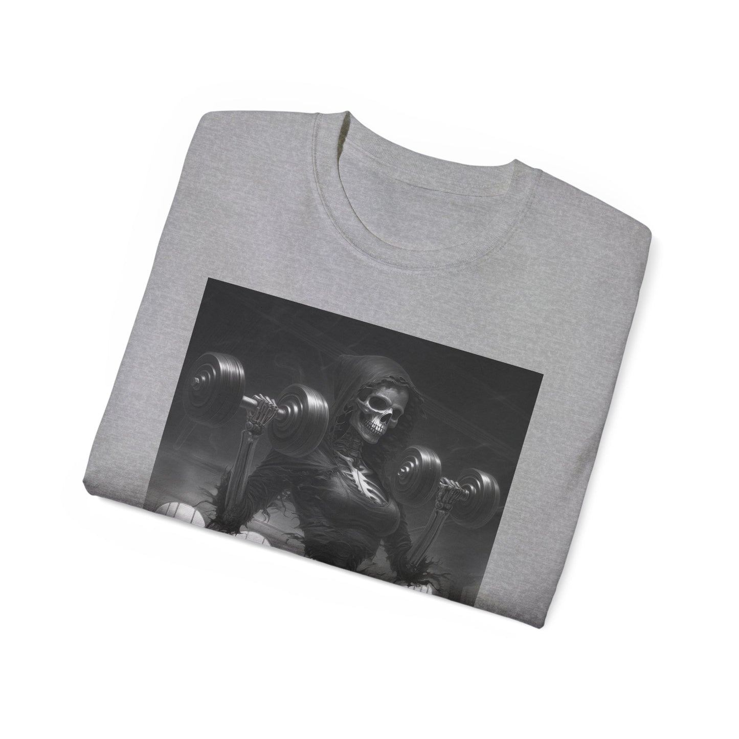Skeleton Weightlifting Tee