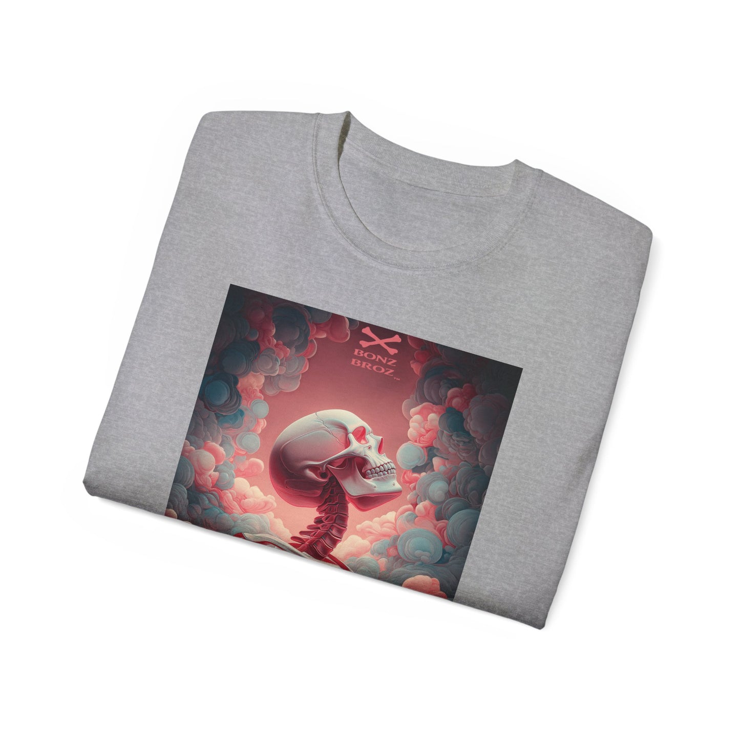 Pink Skeleton Unisex Tee