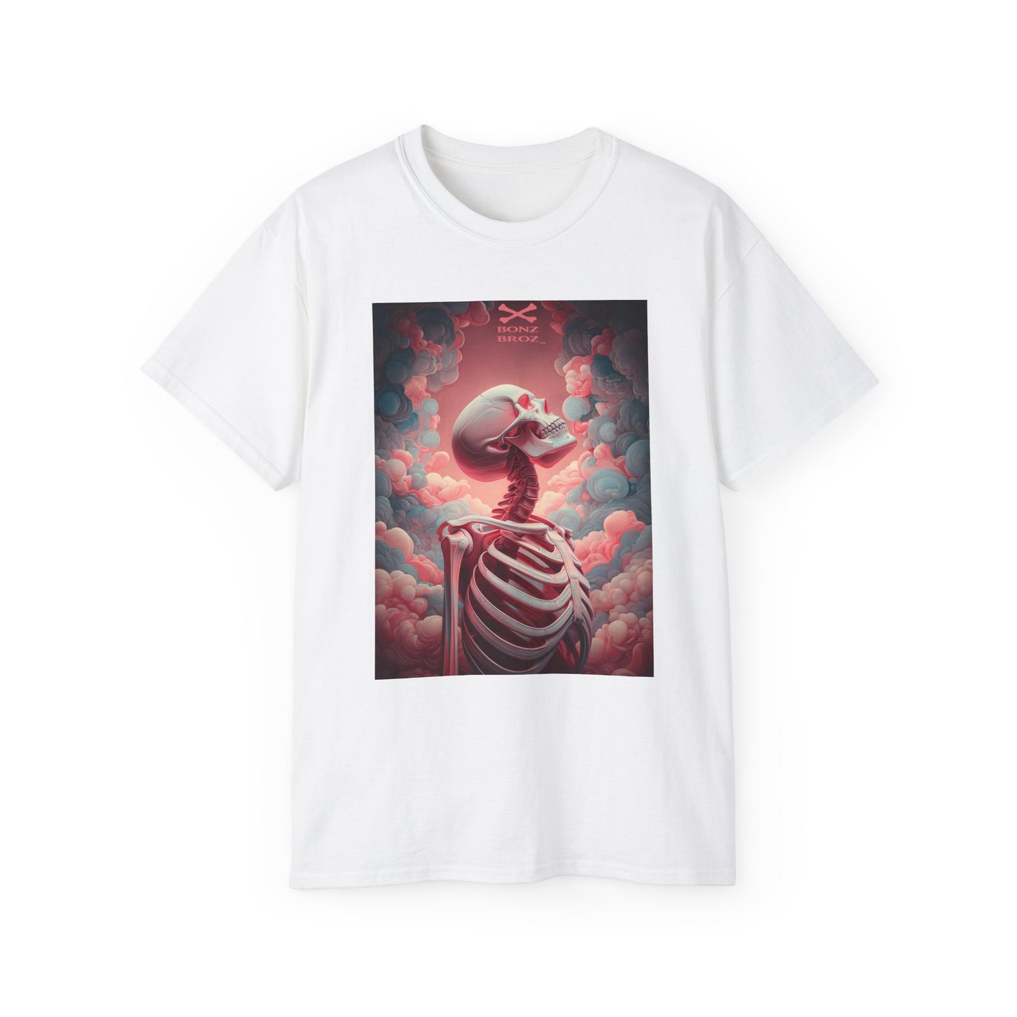 Pink Skeleton Unisex Tee