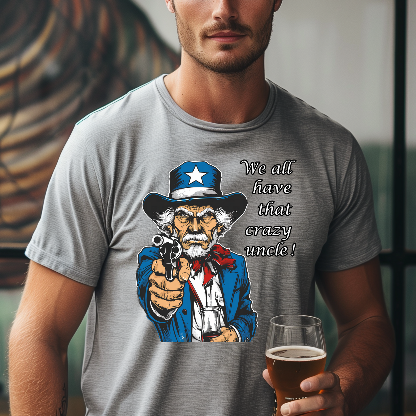 Crazy Uncle Short Sleeve Tee
