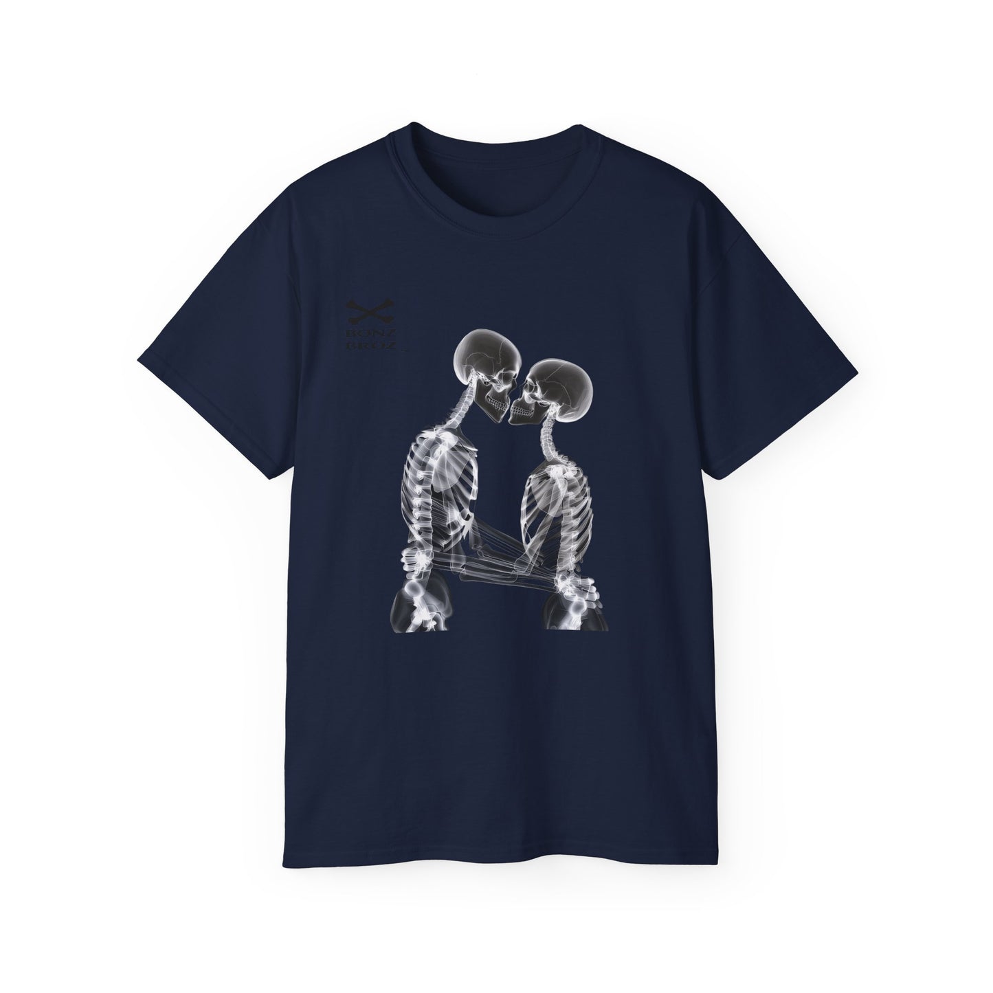 Skeletons Kiss Unisex Tee