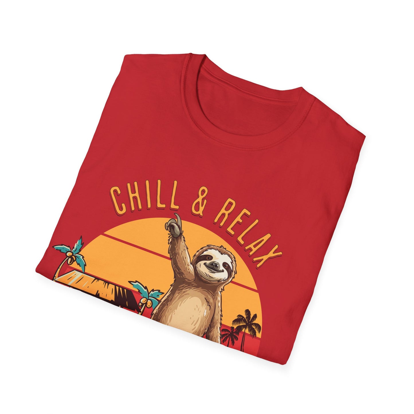 Chill and Relax Summer Unisex Softstyle T-Shirt