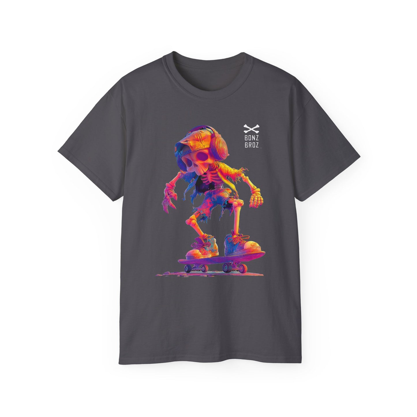 Skateboard Skeleton Unisex Tee