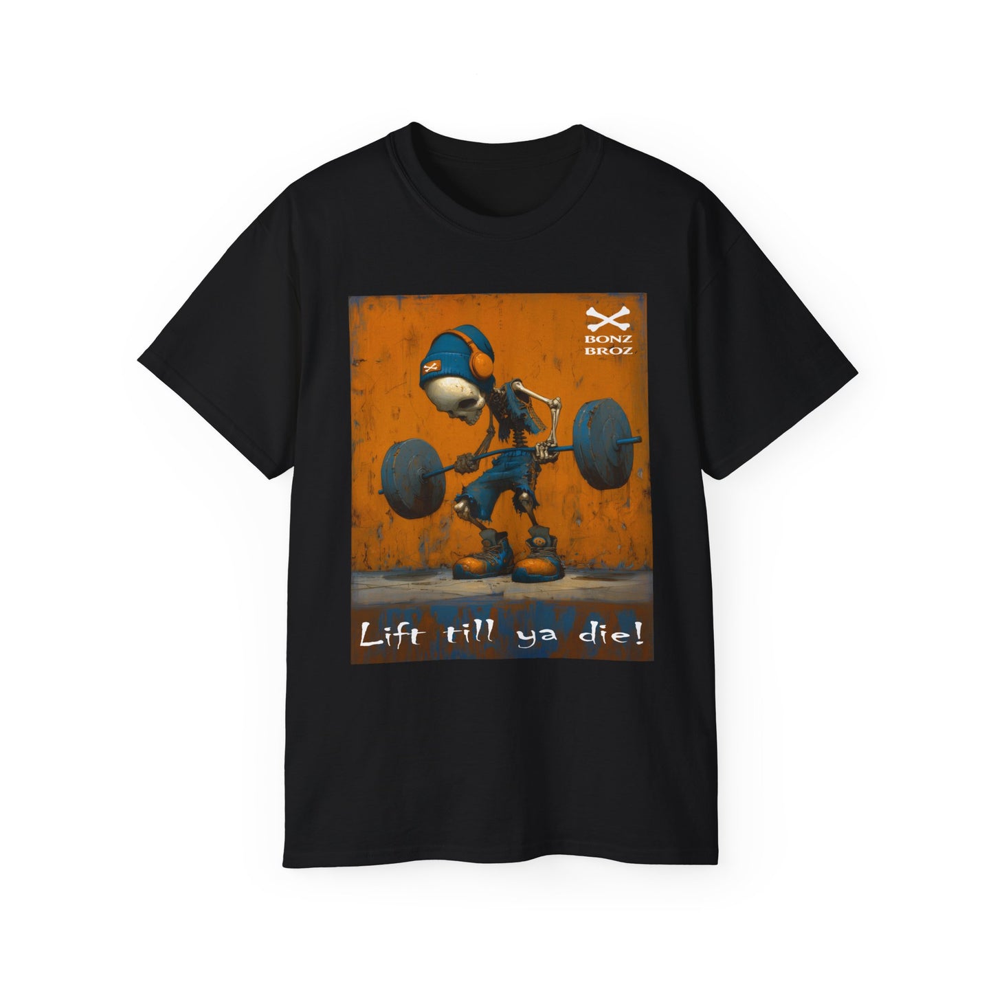 Lift Till Ya Die Gym Tee, Funny Workout Shirt, Unisex Fitness Top, Weightlifting Apparel, Unique Gym Gift