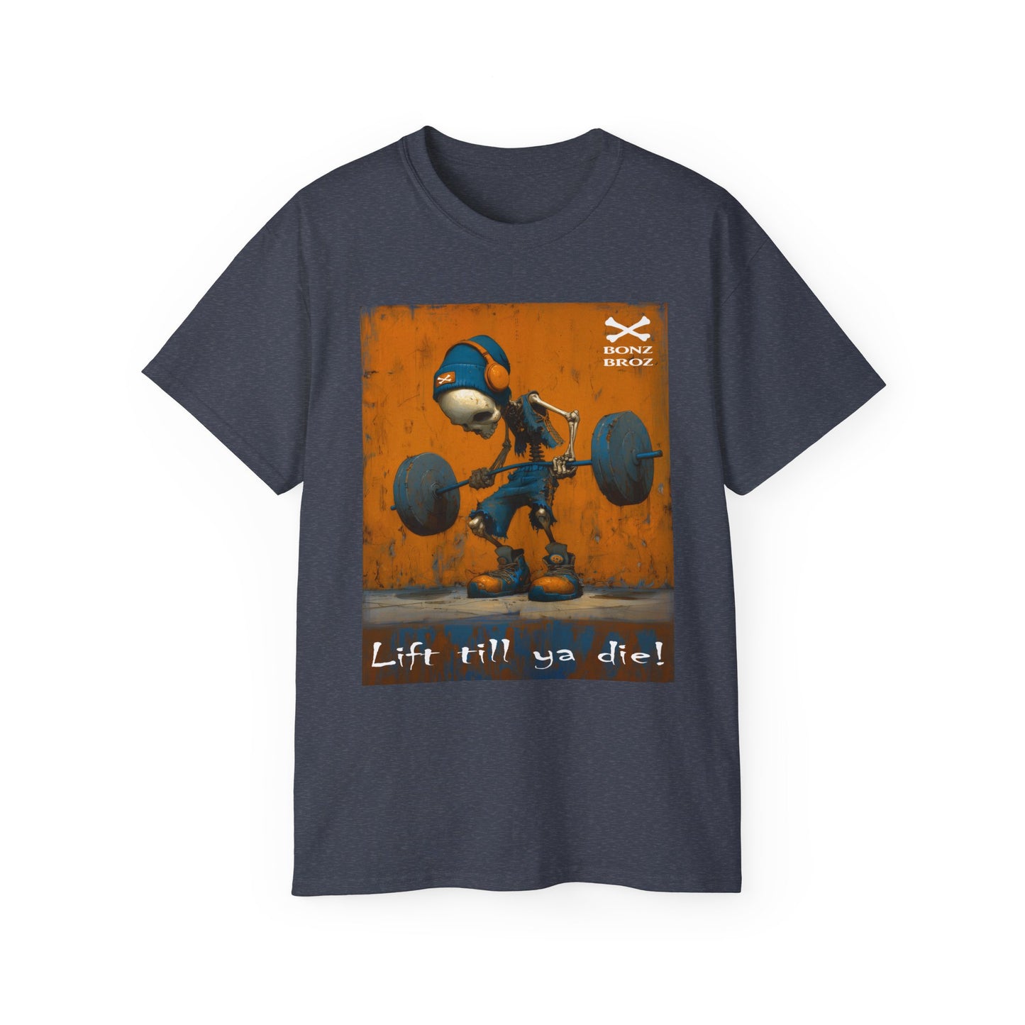 Lift Till Ya Die Gym Tee, Funny Workout Shirt, Unisex Fitness Top, Weightlifting Apparel, Unique Gym Gift