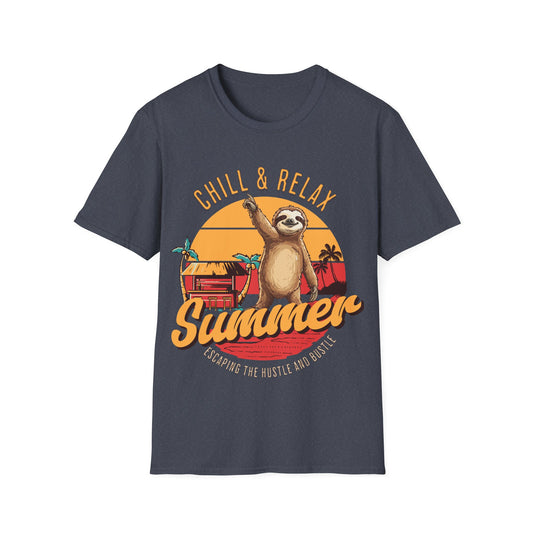 Chill and Relax Summer Unisex Softstyle T-Shirt