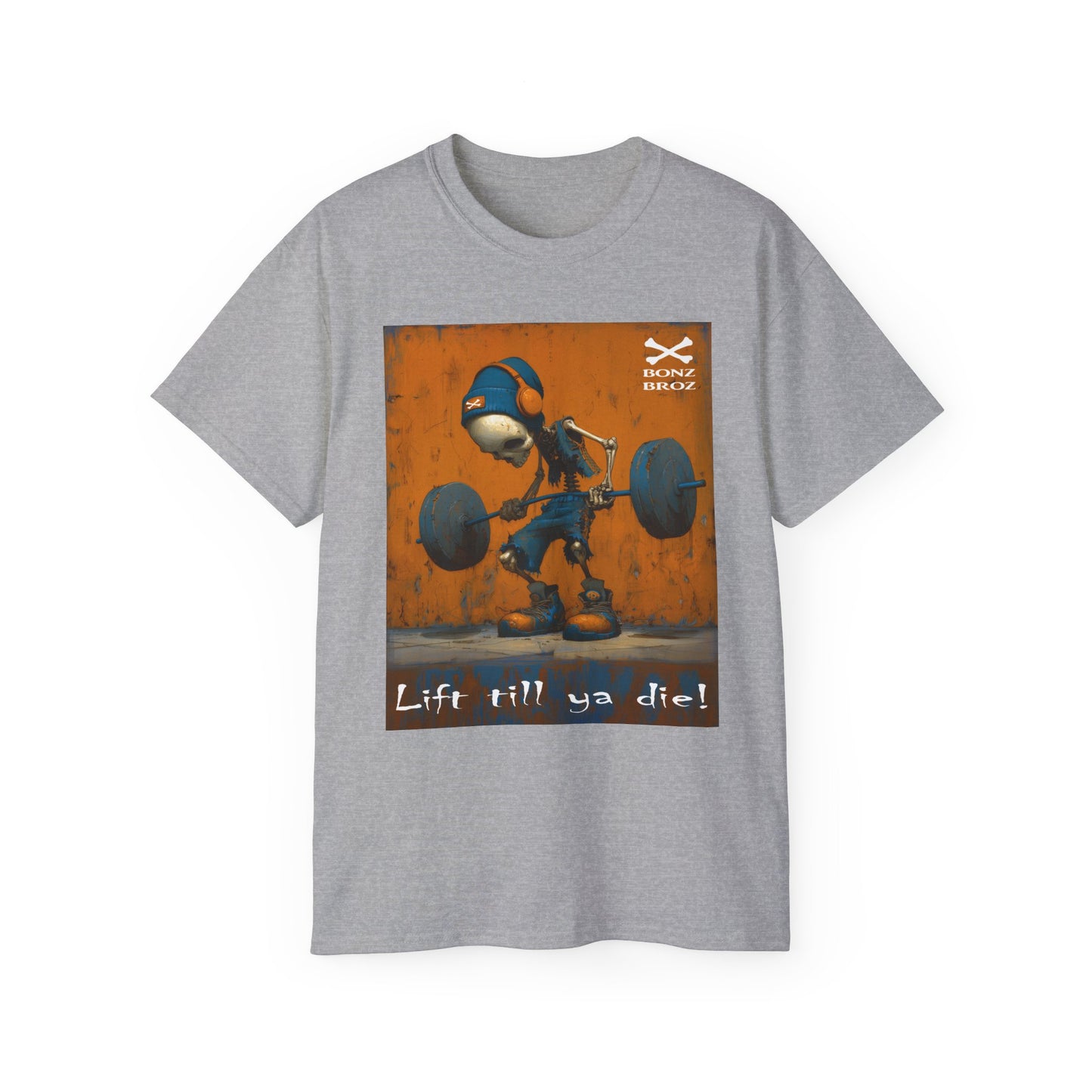 Lift Till Ya Die Gym Tee, Funny Workout Shirt, Unisex Fitness Top, Weightlifting Apparel, Unique Gym Gift