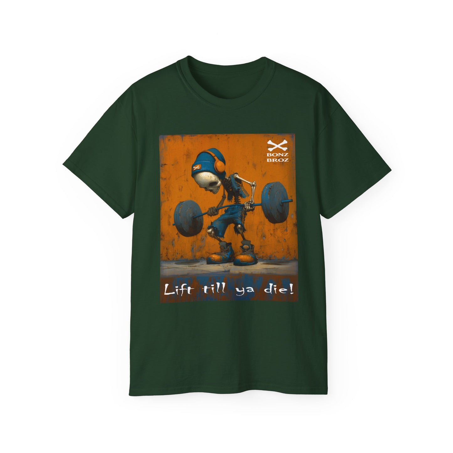 Lift Till Ya Die Gym Tee, Funny Workout Shirt, Unisex Fitness Top, Weightlifting Apparel, Unique Gym Gift