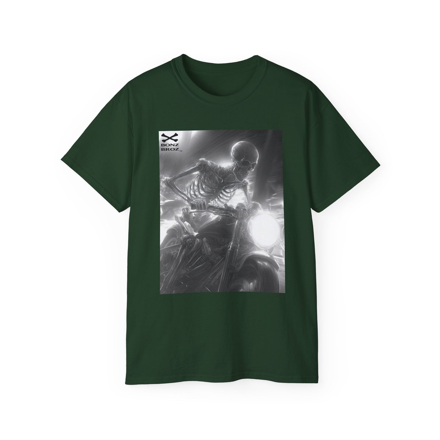 Skeleton Motorcycle Tee