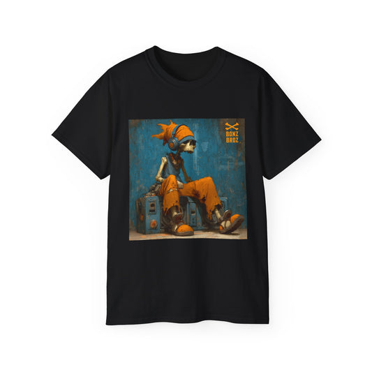 Skeleton Headphones Tee
