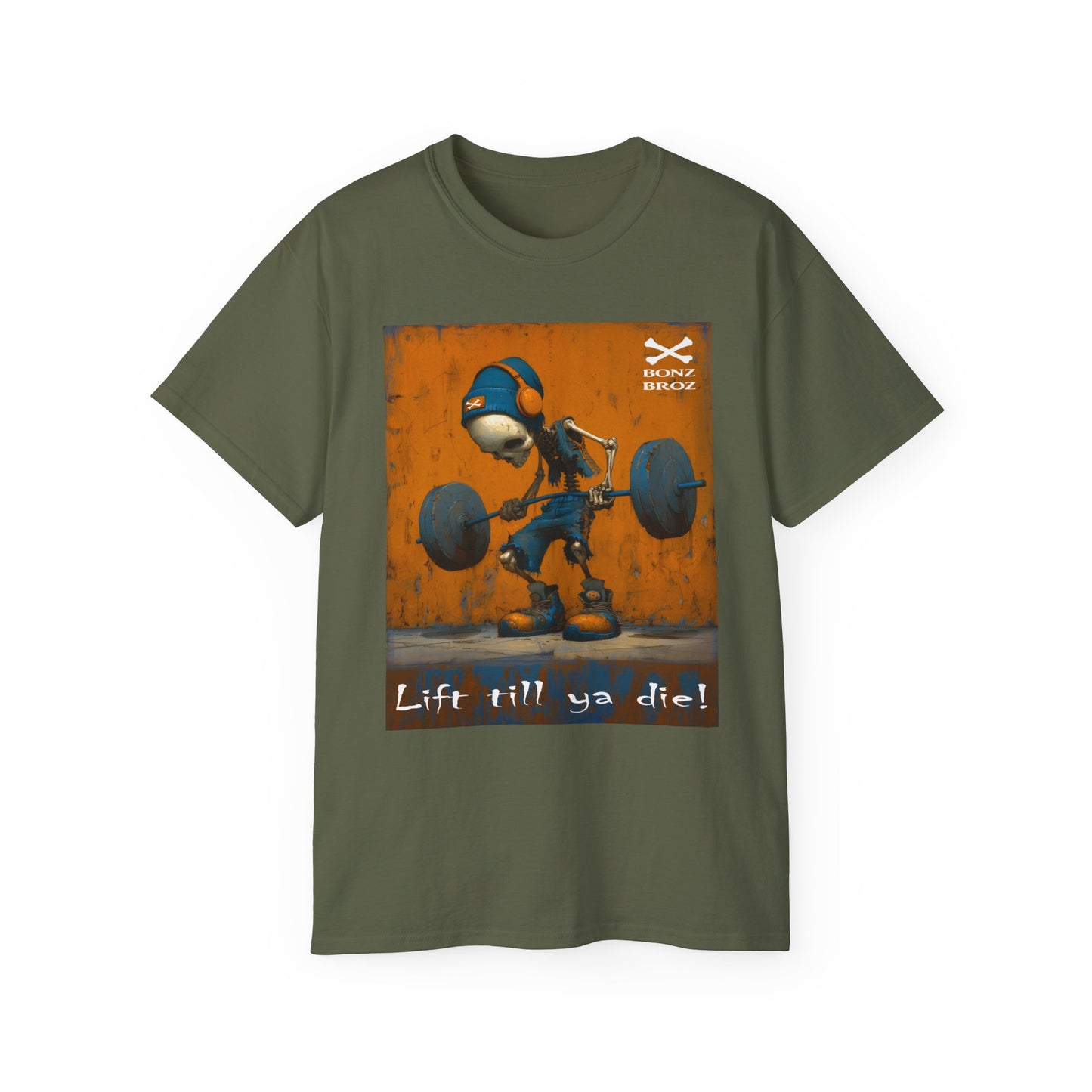 Lift Till Ya Die Gym Tee, Funny Workout Shirt, Unisex Fitness Top, Weightlifting Apparel, Unique Gym Gift