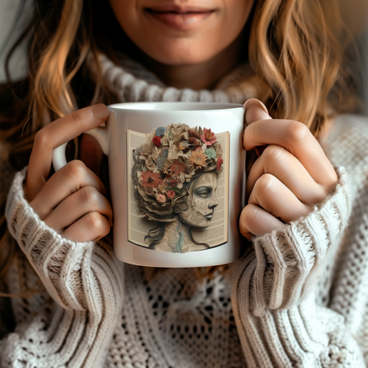 Book Lady Mug 11oz